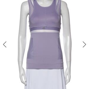 Stella McCartney For Adidas Women's Lavender Tank Top